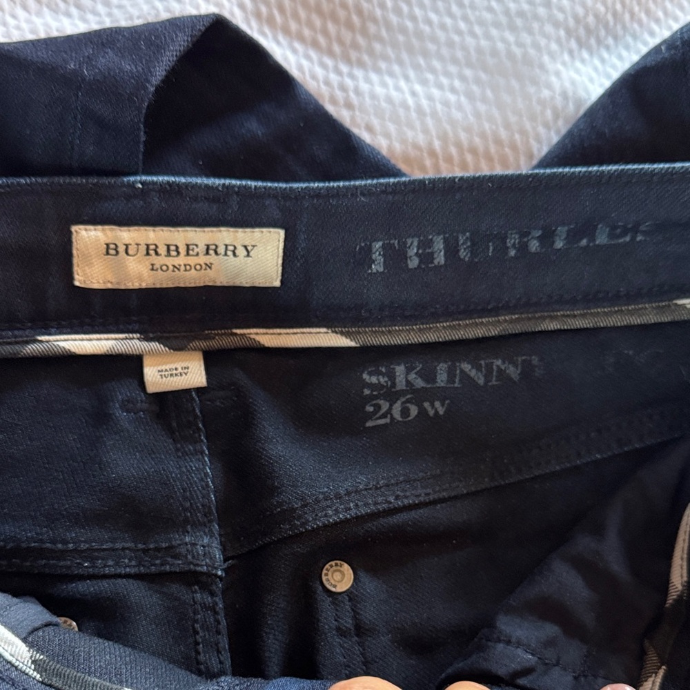 Burberry Dark Blue Skinny Jeans